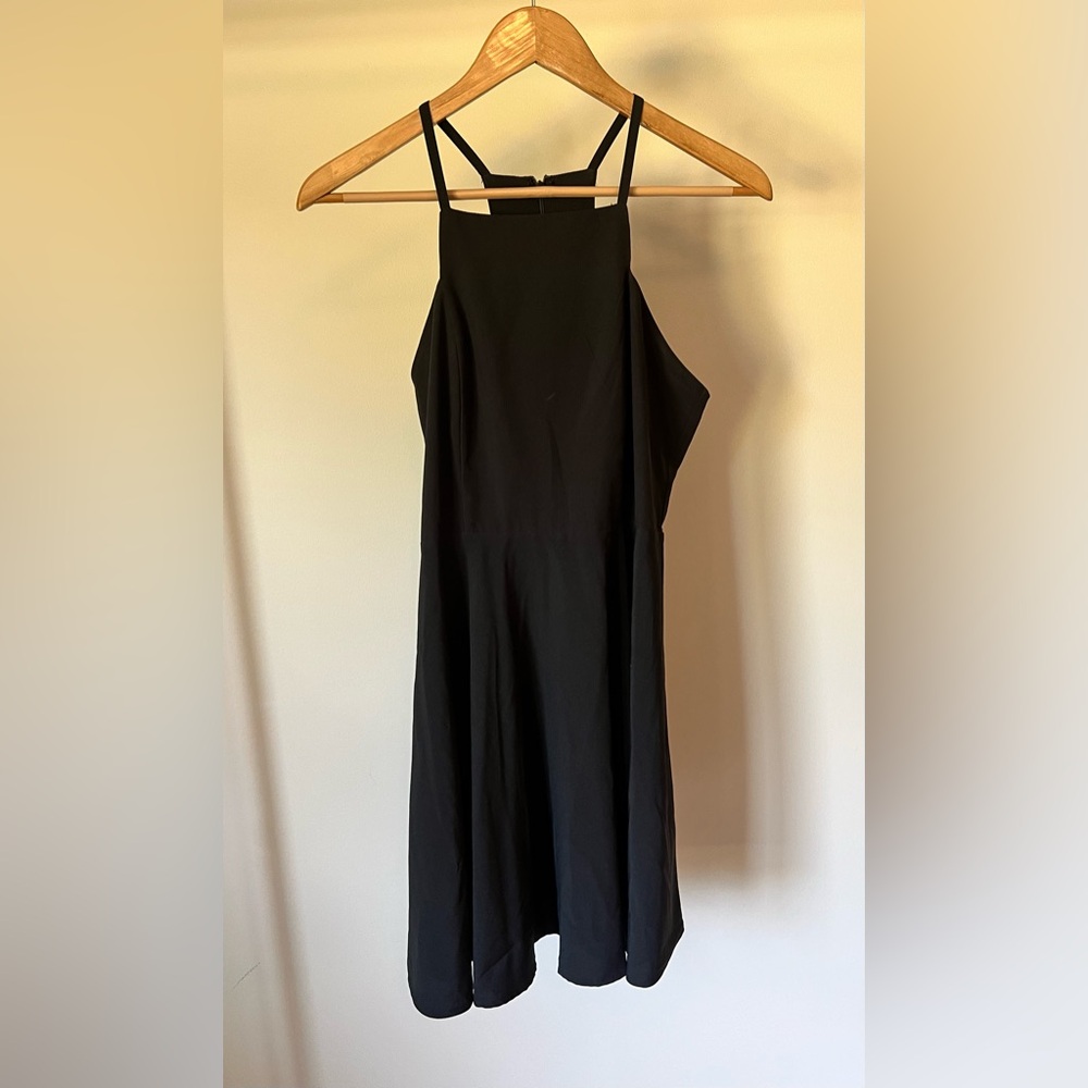 Lulu's Black Sleeveless Mini Dress